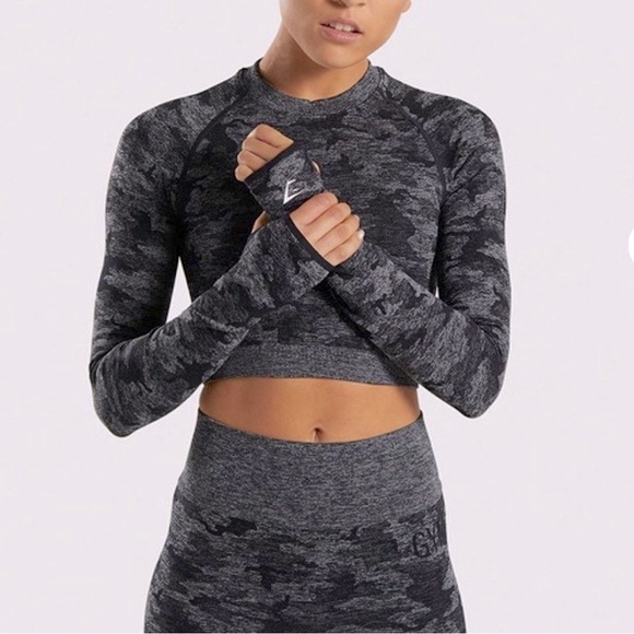 Camo designer Black and gray camo fitness set - Picture 10 of 16